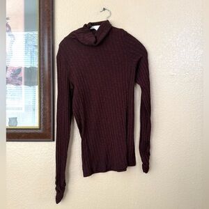 Michael Stars Turtle Neck Top Size OnE Size
